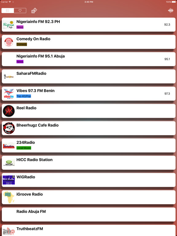 Screenshot #5 pour Niger Live Radio Player Free