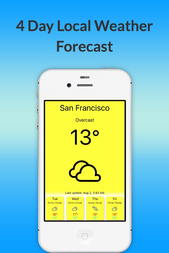 Instant Local  Forecast- 4 days screenshot 4