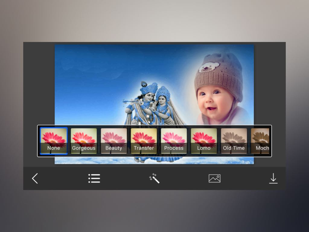 Radhe Krishna Photo Frames - Instant Frame Maker & Photo Editor