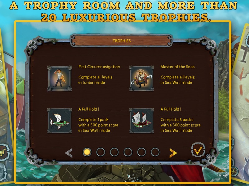 Pirate's Solitaire 2. Sea Wolves Free official gameplay screenshot 3
