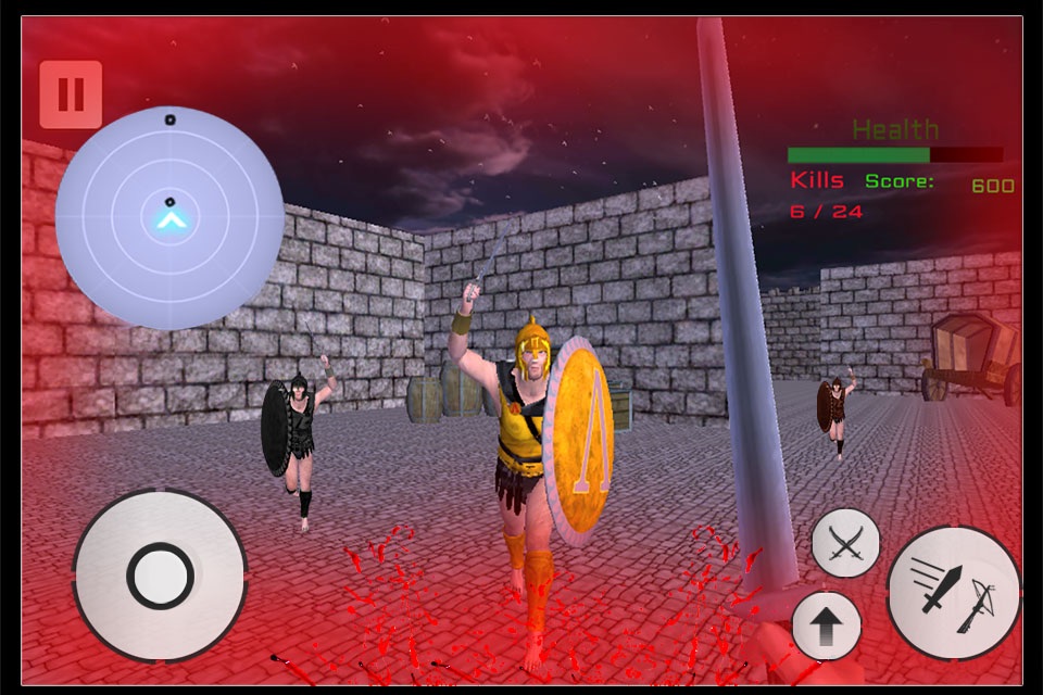 Warrior Fury Knight - Castle Defense screenshot 2
