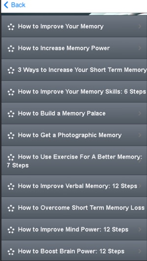 Memory Techniques - Learn How to Improve Memory(圖2)-速報App
