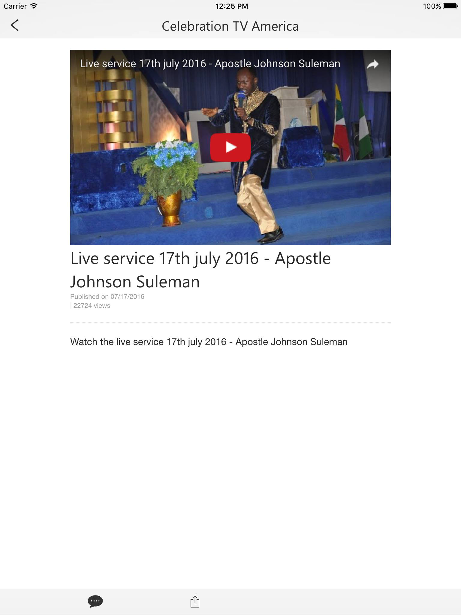 Celebration TV America screenshot 5