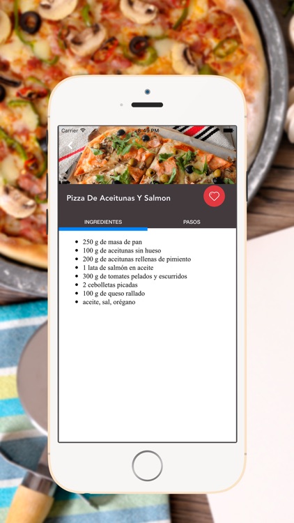 Recetas de Pizzas Caseras screenshot-3