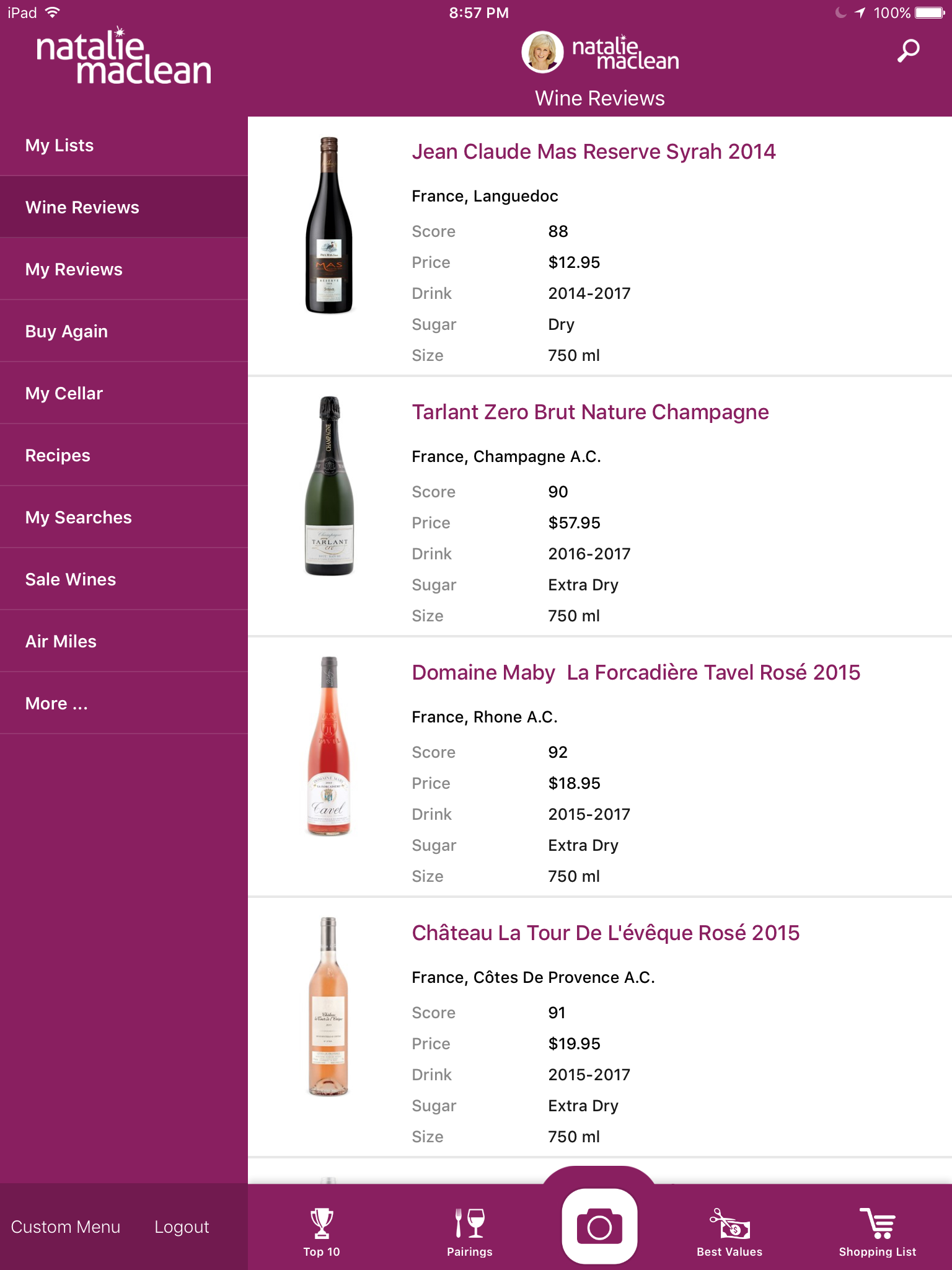 Wine Scanner & Expert Reviews