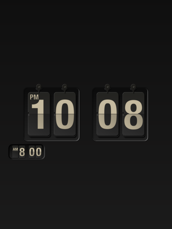 Screenshot #4 pour Flip Clock Dock Free
