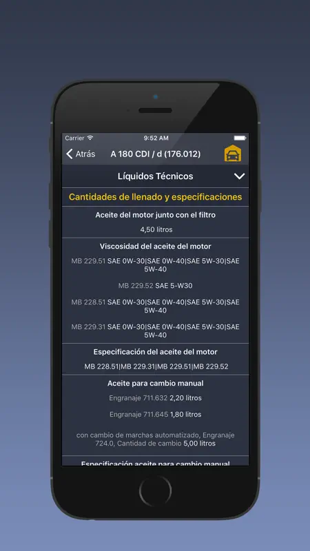 TechApp para Mercedes screenshot 5 of 5