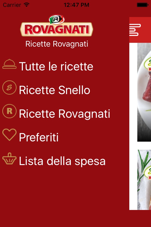 Ricette firmate Rovagnati screenshot 4