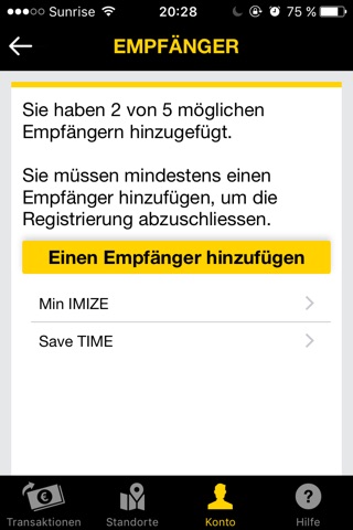 Western Union@SBB screenshot 2