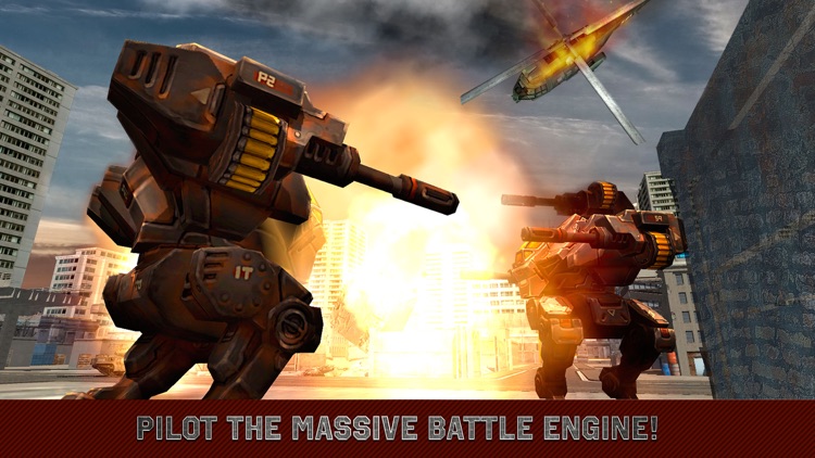 City Mech Battlefield 3D