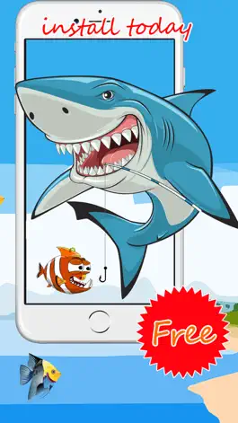 Game screenshot #1 Extreme Shark Fishing - Real Fishing & Puzzle Game for Kids Free Play Easier hack
