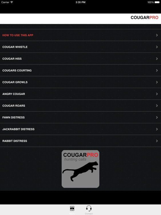 REAL Cougar Calls & Cougar Sounds for Hunting - BLUETOOTH COMPATIBLE