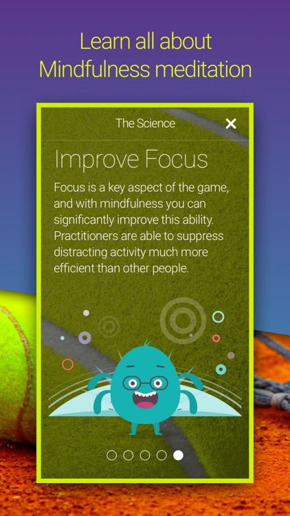 Welzen Tennis - Guided meditation app for pros screenshot-3
