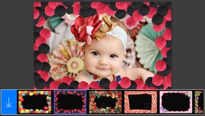 Candy Photo Frames - Make awesome photo using beautiful photo frames screenshot #1 for iPhone