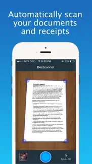 docscanner : pdf document scanner & ocr iphone screenshot 2