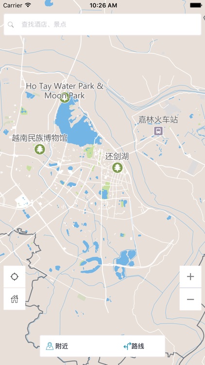 河内中文离线地图