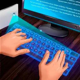 Hologram Keyboard Joke app icon
