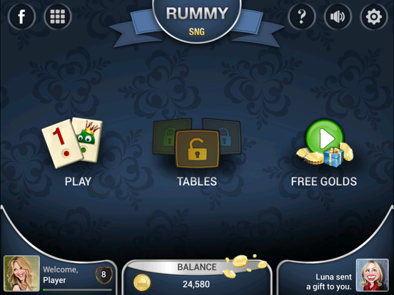 Rummy Offline iPad app afbeelding 1
