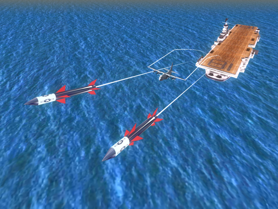 Bomber Plane Simulator 3D Airplane Game iPad screenshot