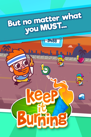 Keep It Burning! Run and Don't Ruin the Games screenshot 4