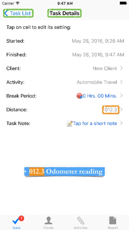Time Travel Tracker Lite: for recording freelance and hourly employee time and travel screenshot-4