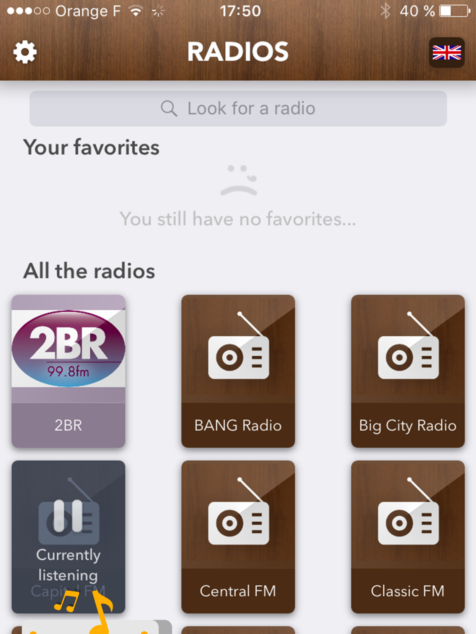 UK Radios - access all British Radios FREE!