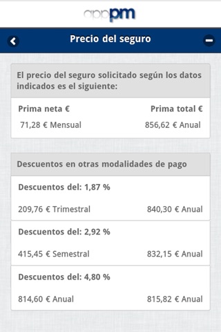 Previsión Mallorquina. screenshot 3