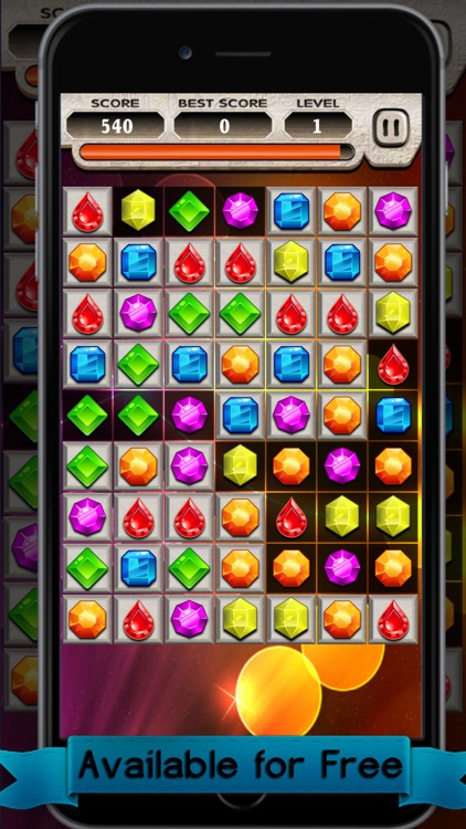 Jewel Mania Match 3 Kids Game screenshot-3