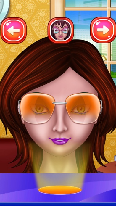 Eye Makeup Beauty Salon for Girls : makeover game for girl and kids ! FREE iPhone screenshot