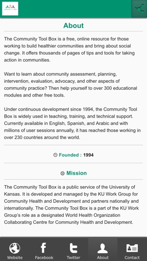 Community Tool Box(圖4)-速報App