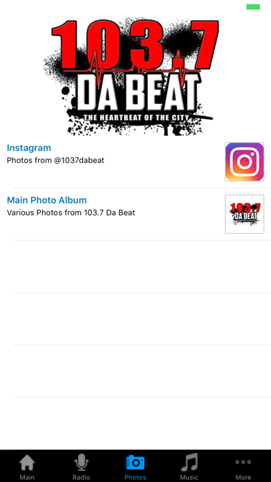 Screenshot 4 of 103.7 Da Beat App