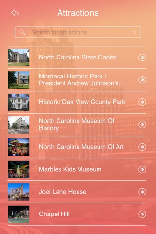 Raleigh Travel Guide screenshot 3