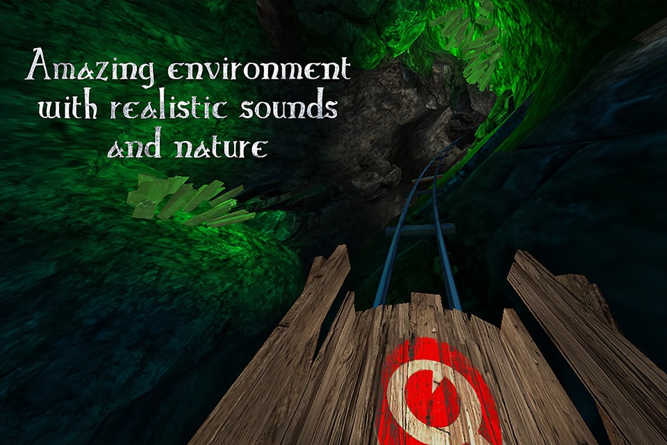 VR Roller Coaster - CaveDepths screenshot 4