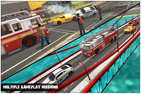 Emergency Rescue Operations - Fire Truck Driving screenshot 4