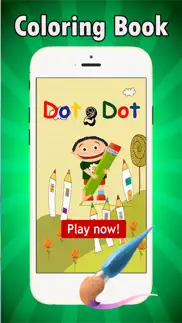 preschool dot to dot coloring book: complete coloring pages by connect dot for toddlers and kids iphone screenshot 1