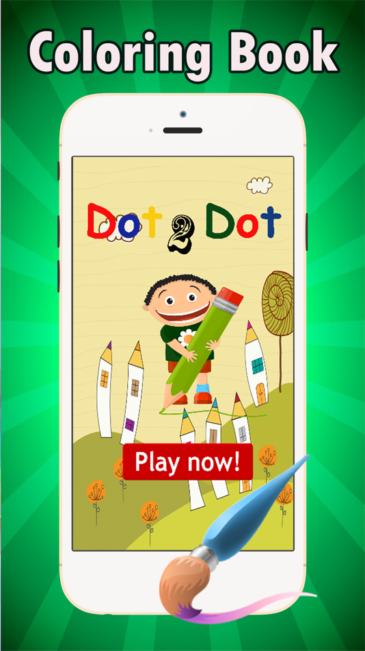 Preschool Dot to Dot Coloring Book: complete coloring pages by connect dot for toddlers and kids - 1.0.3 - (iOS)