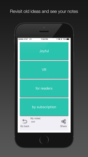 One Idea: Startup idea randomizer(圖5)-速報App