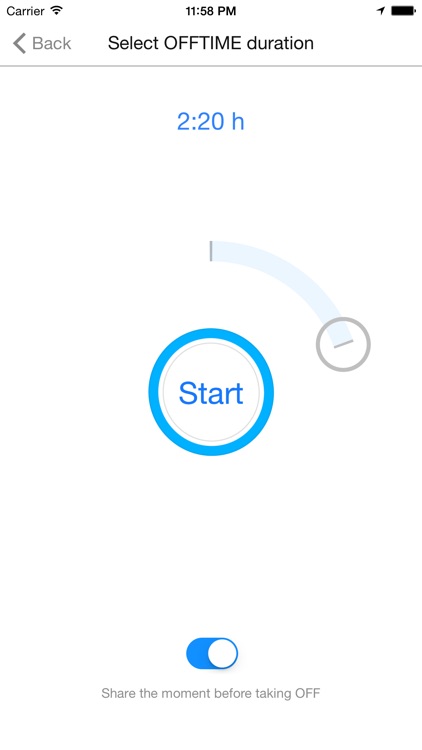( OFFTIME ) light – Track how much you use your phone & Digital Detox and unplug to focus screenshot-3