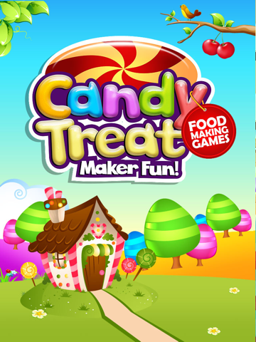 Candy Treat Food Making - Sweet Chocolate & Sundae Pop Factory HD app screenshot