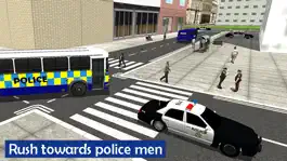 Game screenshot Police City Bus Staff Duty Simulator 2016 3D - London Anicent City Police Department Pick & Drop mod apk