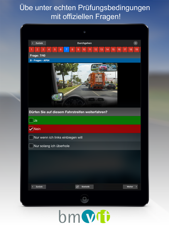 Screenshot #6 pour iFahrschulTheorie PRO Österreich - Lern-App für die theoretische Führerscheinprüfung in Österreich mit offiziellem BMVIT-Fragenkatalog (Führerschein Fahrschule 2016)