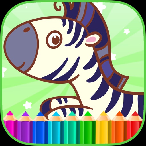 Zebra Games Coloring Books icon