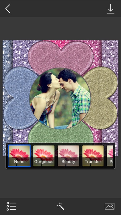 Screenshot #3 pour Glitter Photo Frame - Amazing Picture Frames & Photo Editor