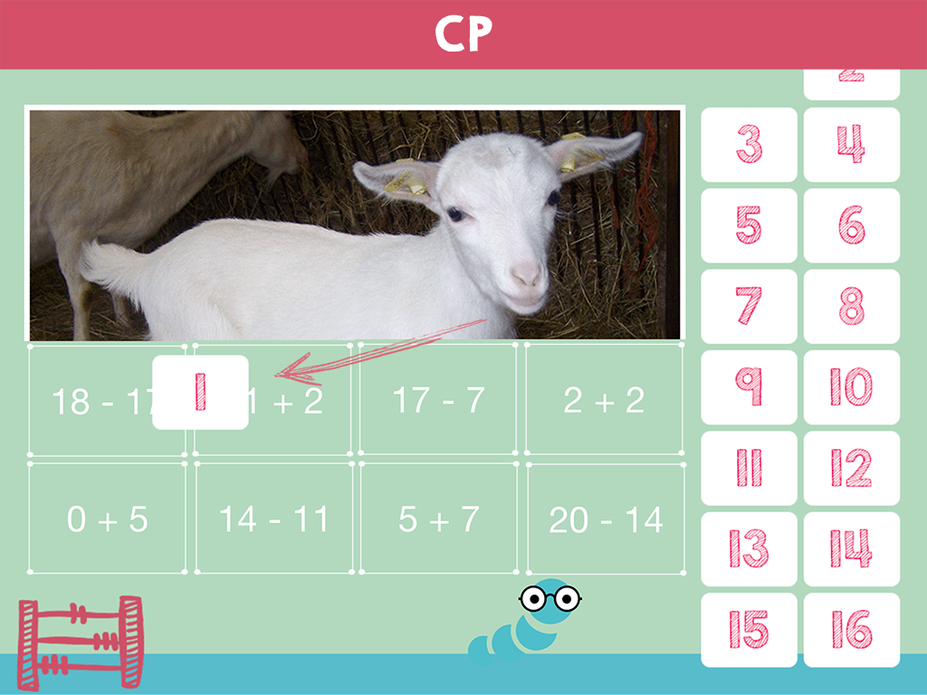 Exercice de math CP CE1 CE2: École élémentaire en France screenshot 7