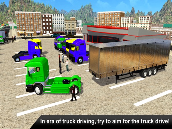 Screenshot #5 pour jeux de conduite camion euro