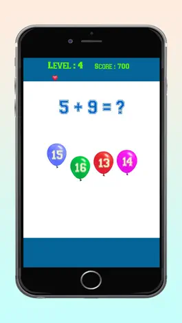 Game screenshot воздушный шар Математические дополнения Ответ Викторина игры для детей mod apk