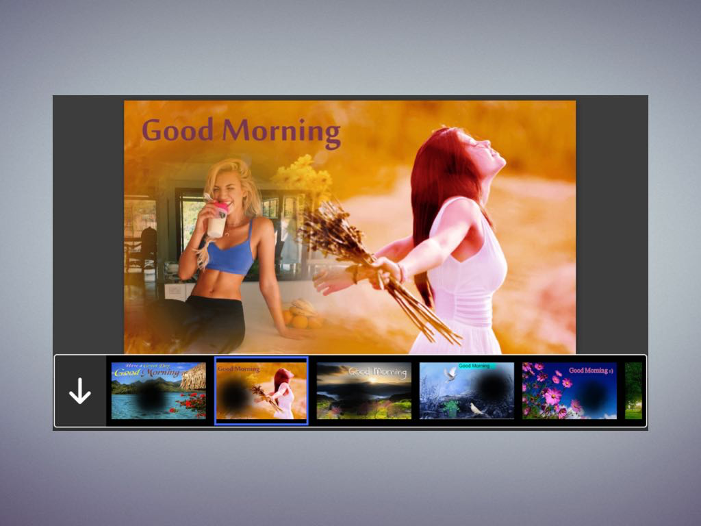 Good Morning Photo Frames - Instant Frame Maker & Photo Editor