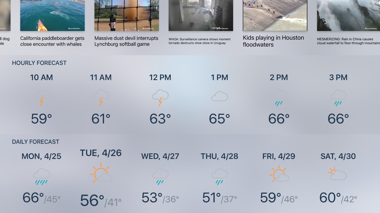 Apple TV screenshot