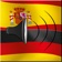 Spanish / German Talking Phrasebook Translator Dictionary - Multiphrasebook app icon - Travel app for iPhone