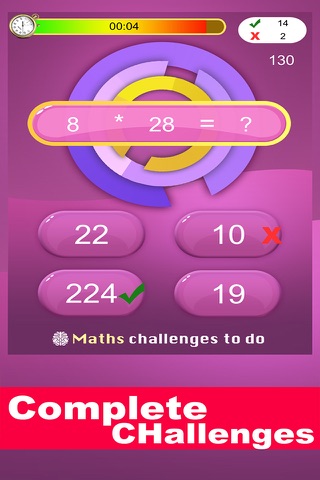 X-Maths Academy - Learning maths - brain puzzle screenshot 3